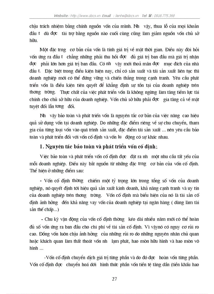 image for page Giải pháp nâng cao hiệu quả sử dụng vốn tại C ty Tây hồ BQP