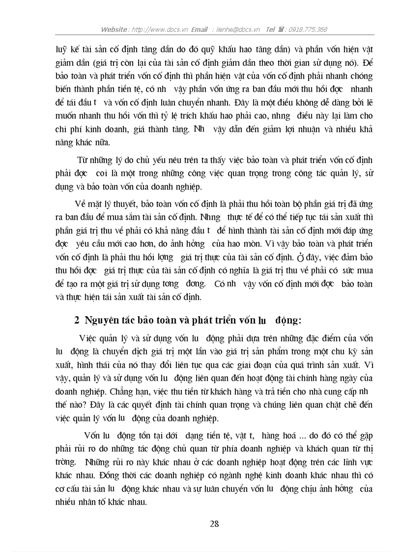 image for page Giải pháp nâng cao hiệu quả sử dụng vốn tại C ty Tây hồ BQP