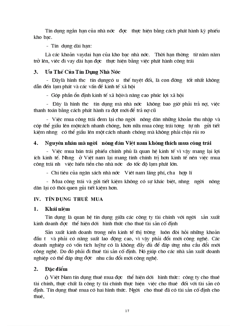 image for page Tín dụng các hình thức trong nền KTTT