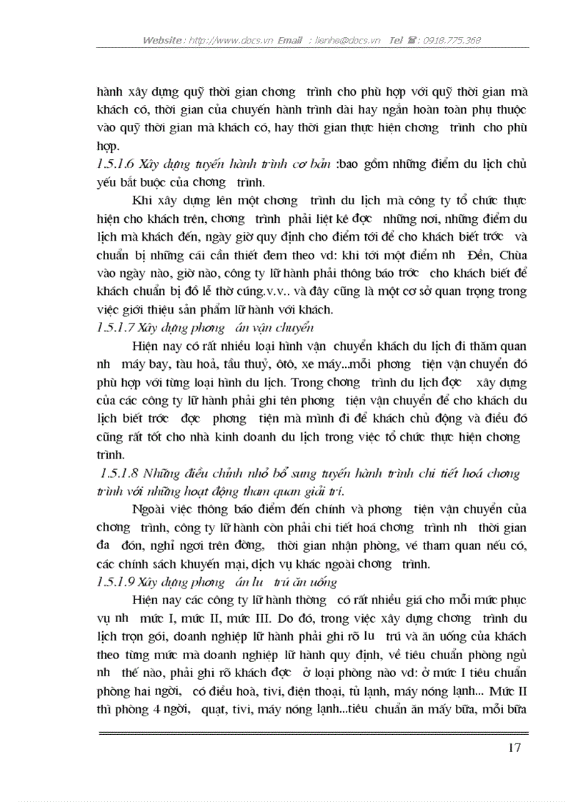 image for page Giải pháp phát triển hoạt động kinh doanh lữ hành của Trung Tâm du lịch và dịch vụ thuộc Công ty khách sạn