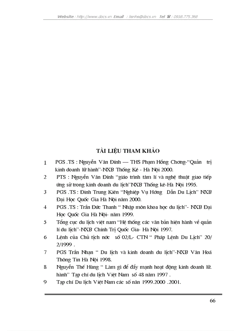 image for page Giải pháp phát triển hoạt động kinh doanh lữ hành của Trung Tâm du lịch và dịch vụ thuộc Công ty khách sạn