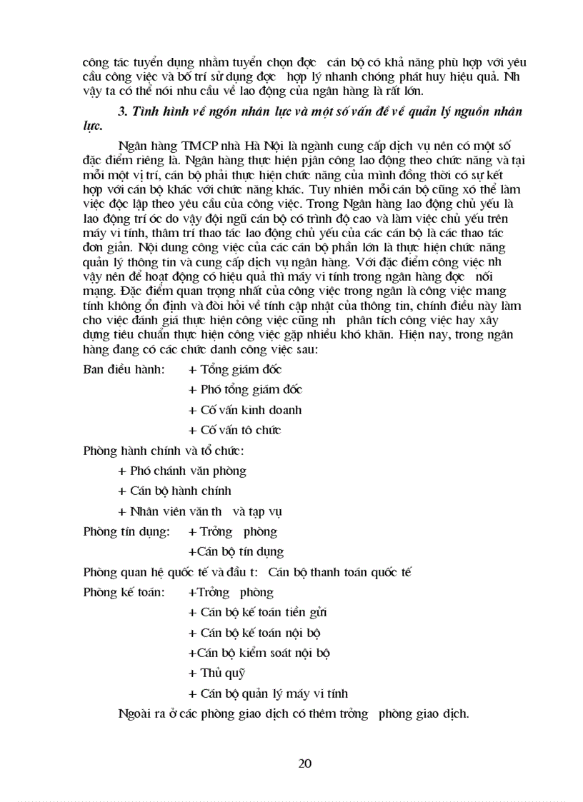 image for page Một số vấn đề về tuyển dụng lao động tại Ngân hàng Thương mại Cổ phần nhà Hà Nội