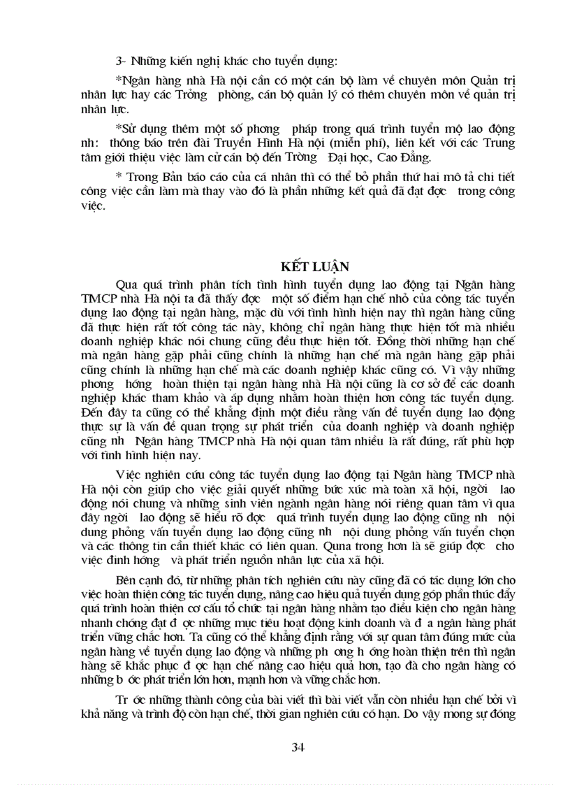 image for page Một số vấn đề về tuyển dụng lao động tại Ngân hàng Thương mại Cổ phần nhà Hà Nội