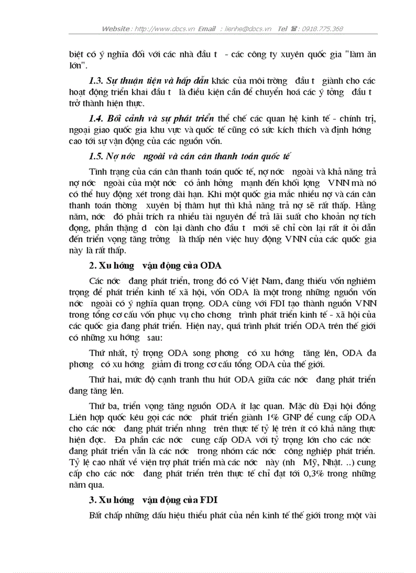 image for page Giải pháp nhằm huy động sử dụng có hiệu quả vốn nước ngoài cho quá trình CNH HĐH ở VN
