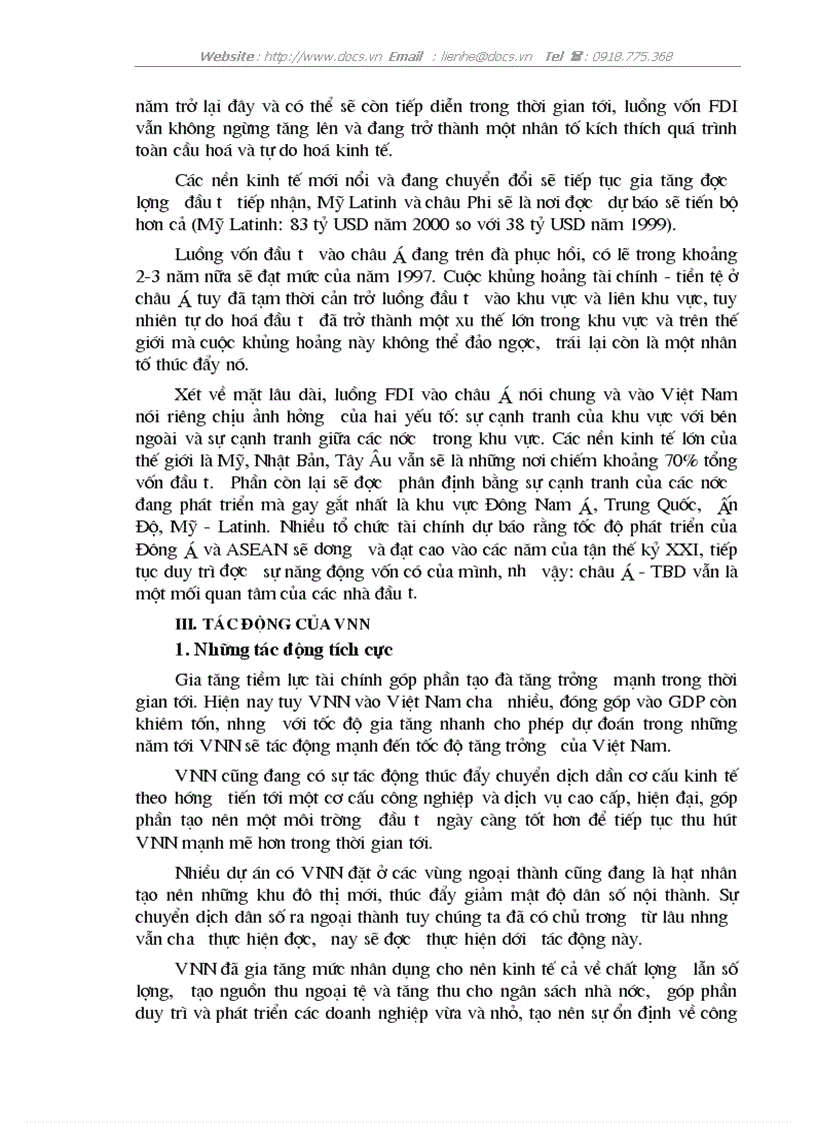 image for page Giải pháp nhằm huy động sử dụng có hiệu quả vốn nước ngoài cho quá trình CNH HĐH ở VN