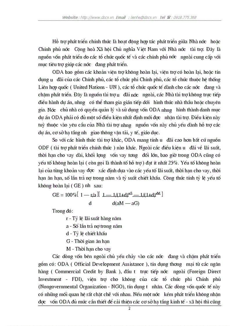 image for page Đánh giá hiện trạng và đưa ra giải pháp về huy động nguồn vốn ODA của Tổng công ty Bưu chính Viễn thông Việt Nam