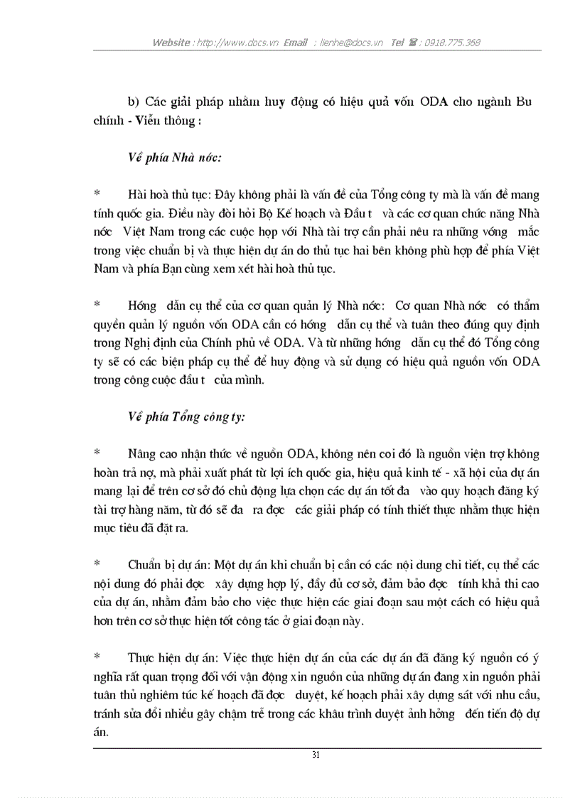 image for page Đánh giá hiện trạng và đưa ra giải pháp về huy động nguồn vốn ODA của Tổng công ty Bưu chính Viễn thông Việt Nam