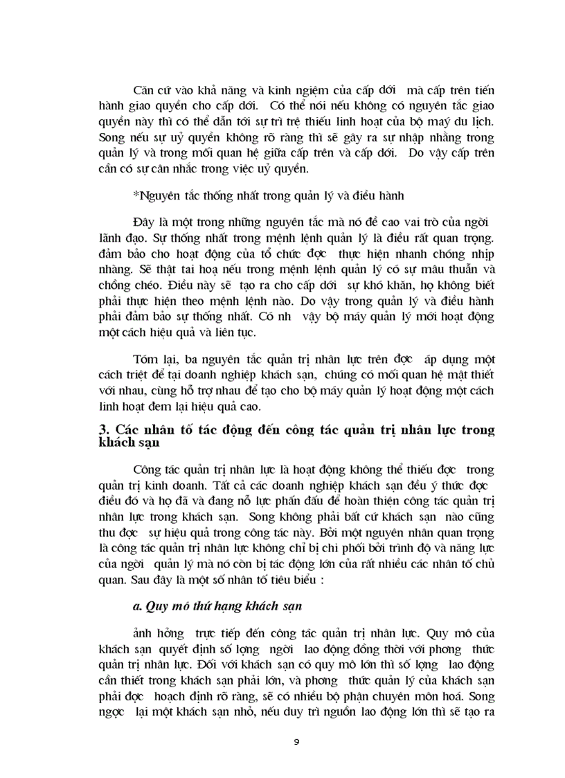 image for page Quản trị nhân lực tại khách sạn Melia Hà nội Thực trạng và giải pháp