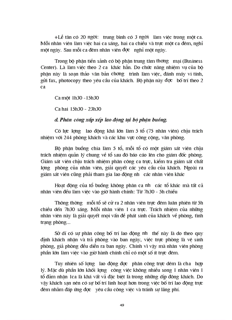 image for page Quản trị nhân lực tại khách sạn Melia Hà nội Thực trạng và giải pháp