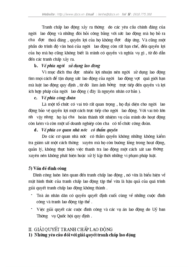 image for page Tranh chấp lao động và cách giải quyết tranh chấp lao động