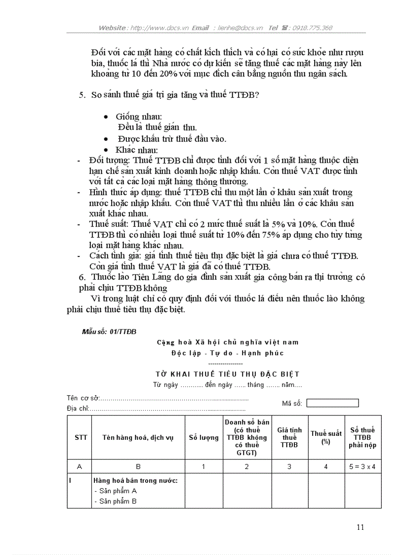 image for page Thuế tiêu thụ đặc biệt