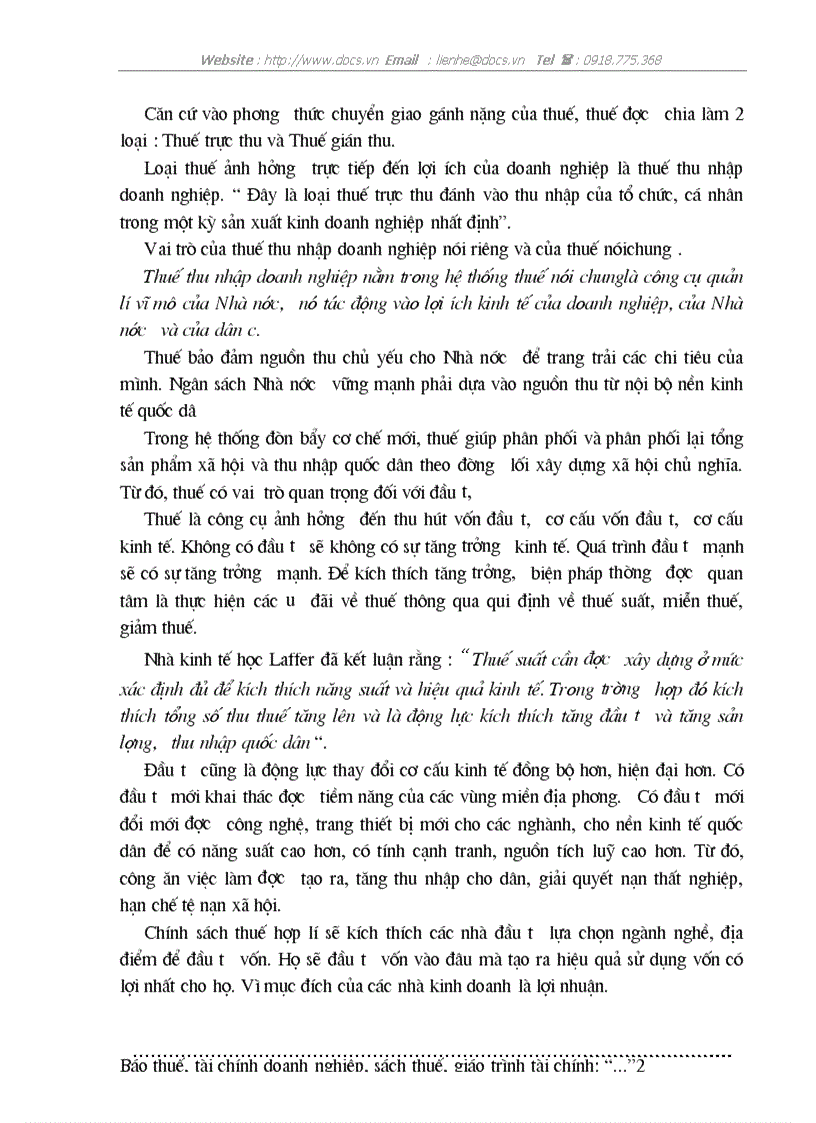 image for page Thuế thu nhập doanh nghiệp với khuyến khích đầu tư