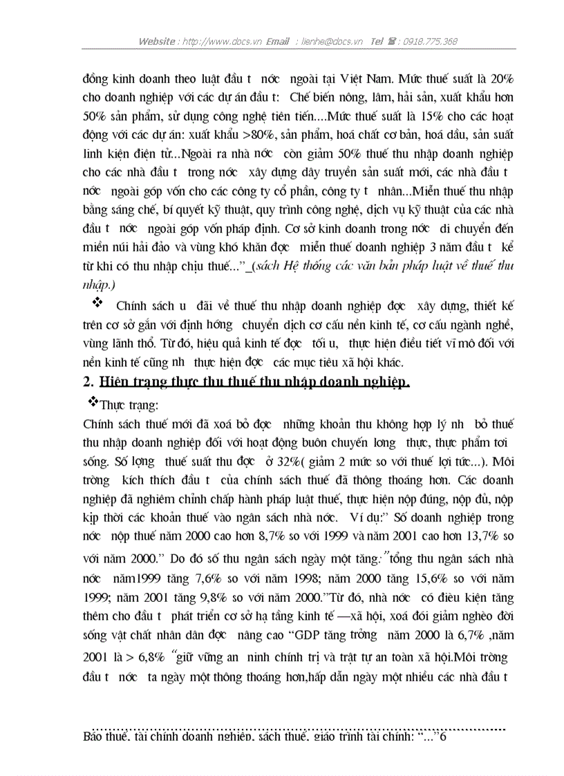 image for page Thuế thu nhập doanh nghiệp với khuyến khích đầu tư