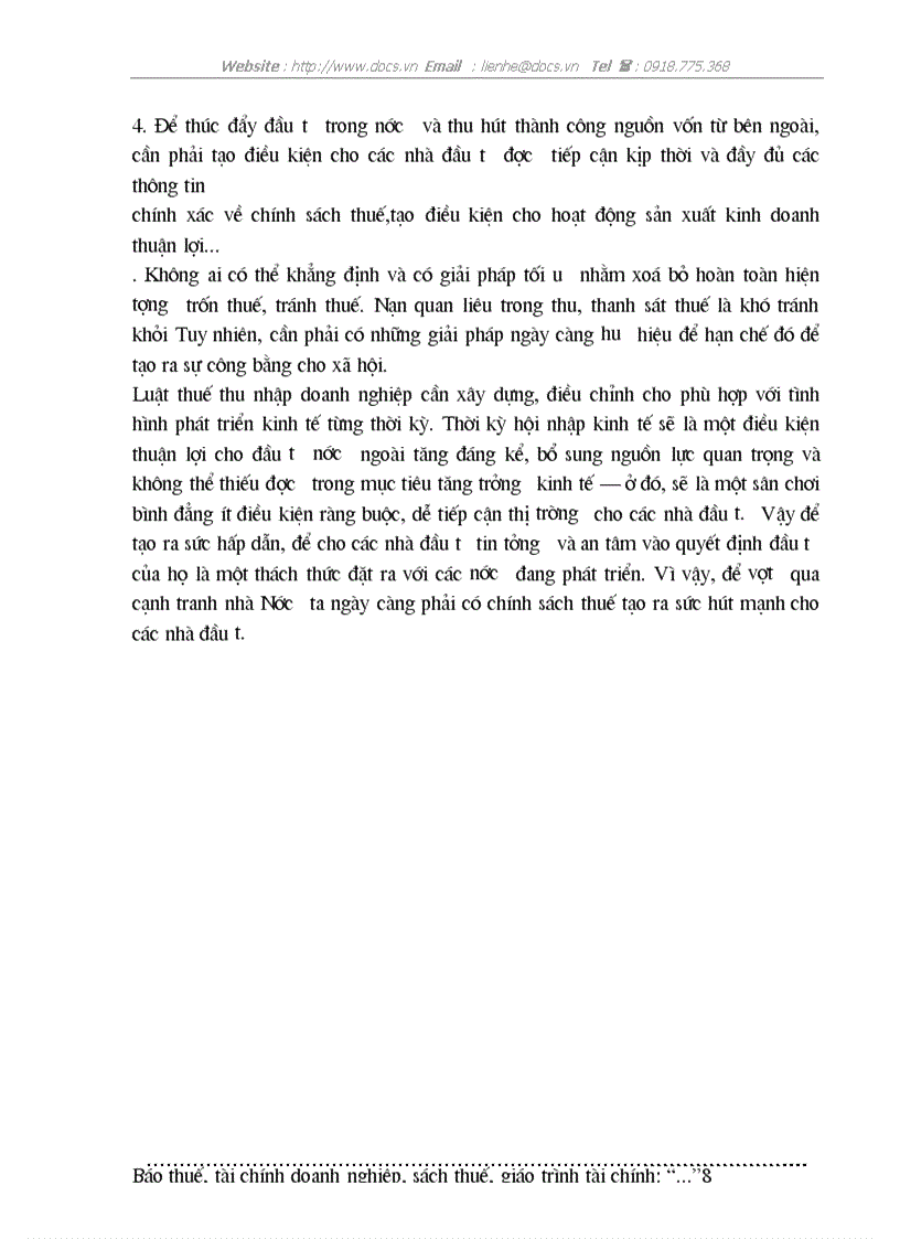 image for page Thuế thu nhập doanh nghiệp với khuyến khích đầu tư