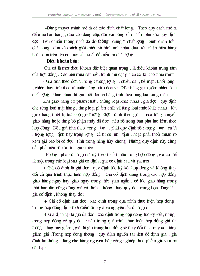 image for page Hợp đồng kinh tế cách soạn thảo P tích điều khoản của hợp đồng kinh tế