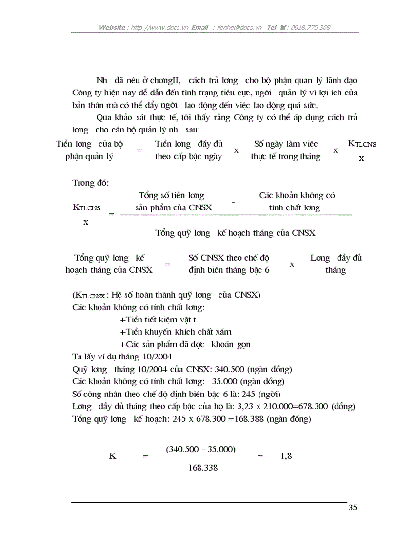 image for page Giải pháp góp phần hoàn thiện các hình thức trả lương tại C ty TNHH Đầu tư xây dựng thương mại An Thái