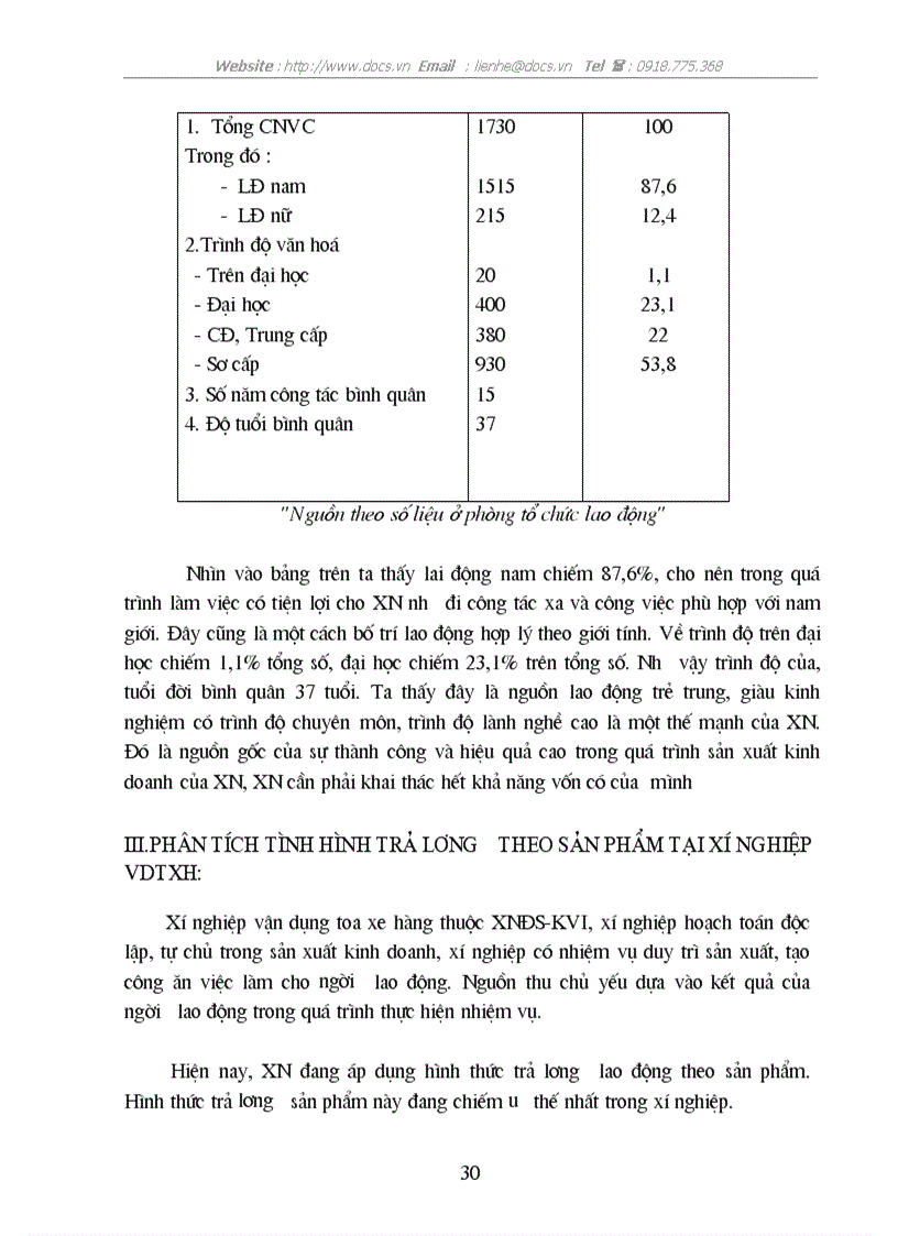 image for page Hoàn thiện hình thức trả lương lao động theo sản phẩm tại xí nghiệp