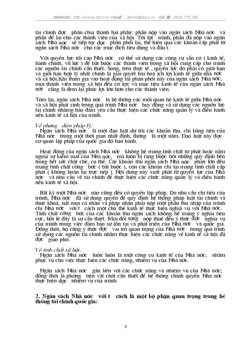 image for page Trong hệ thống tài chính trong quá trình chuyển đổi cơ chế kinh tế ở nước ta