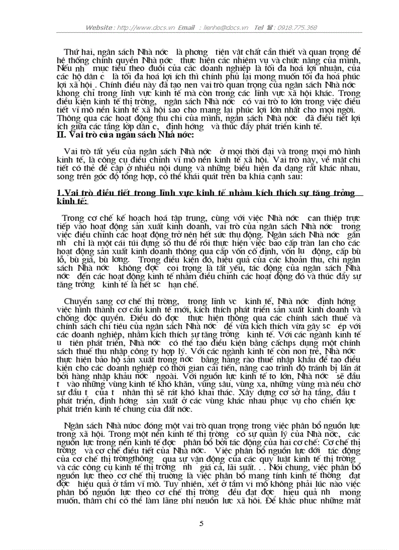 image for page Trong hệ thống tài chính trong quá trình chuyển đổi cơ chế kinh tế ở nước ta