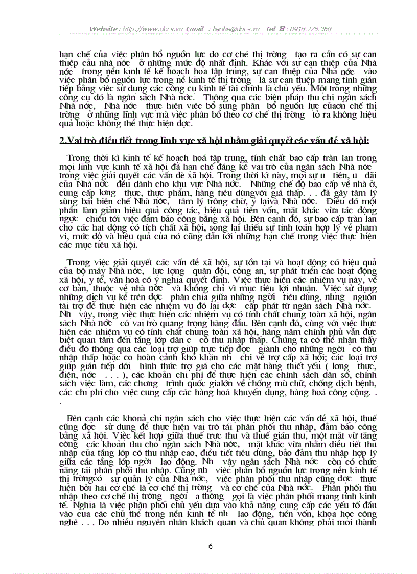 image for page Trong hệ thống tài chính trong quá trình chuyển đổi cơ chế kinh tế ở nước ta