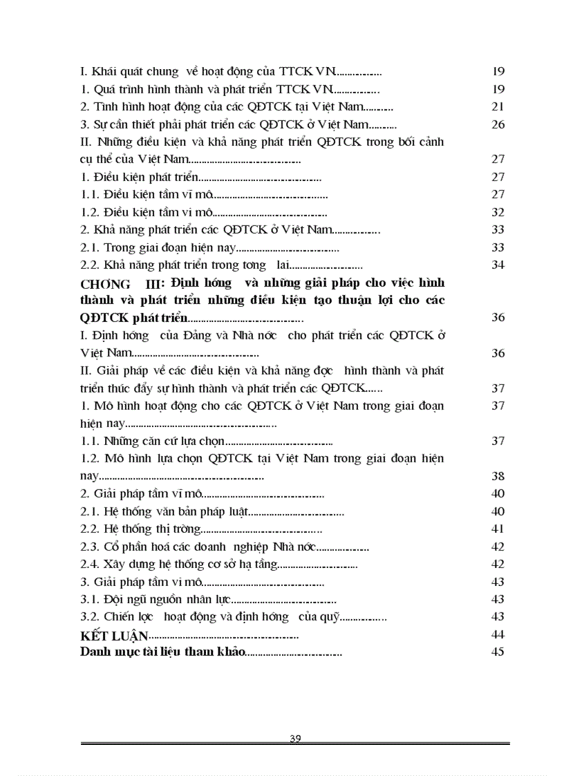 image for page Điều kiện khả năng phát triển các quỹ đầu tư CK ở VN trong giai đoạn hiện nay