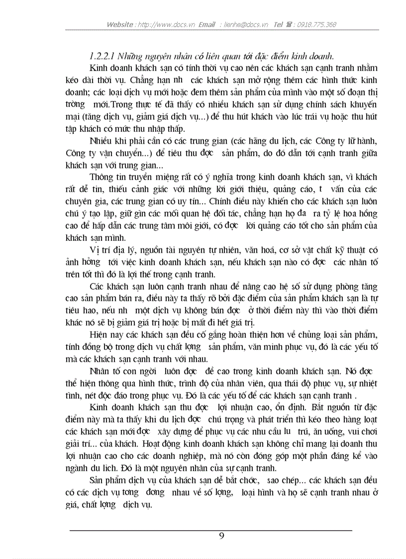 image for page Những giải pháp nhằm nâng cao sức cạnh tranh của khách sạn Nhuệ Giang