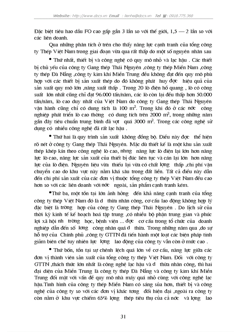 image for page Đầu tư nâng cao khả năng cạnh tranh của Tổng C ty thép VN