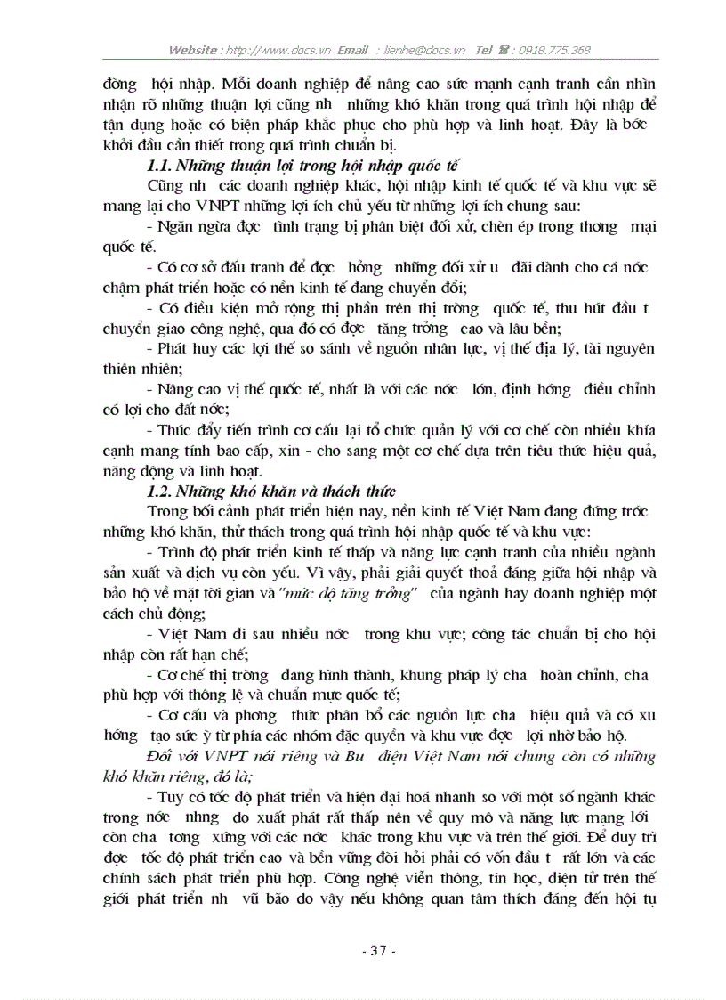 image for page 1số giải pháp nhằm nâng cao năng lực cạnh tranh của Tổng C ty Bưu chính Viễn thông VN