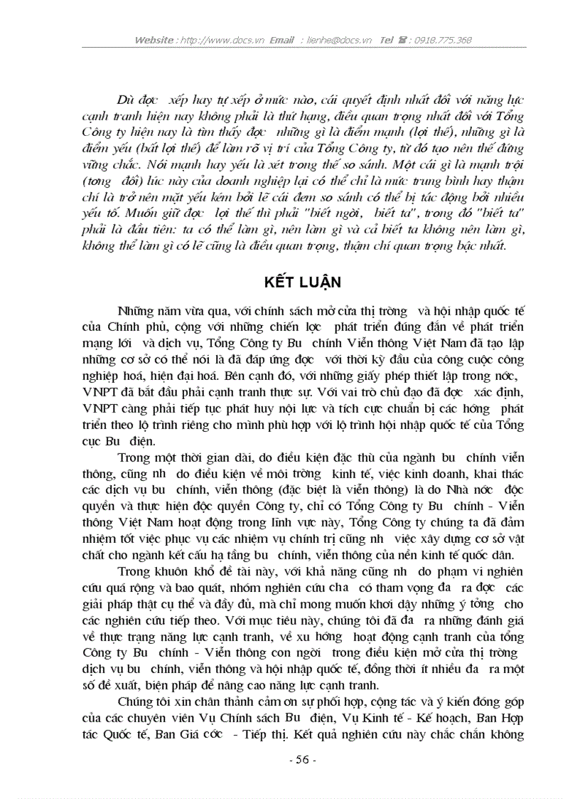 image for page 1số giải pháp nhằm nâng cao năng lực cạnh tranh của Tổng C ty Bưu chính Viễn thông VN