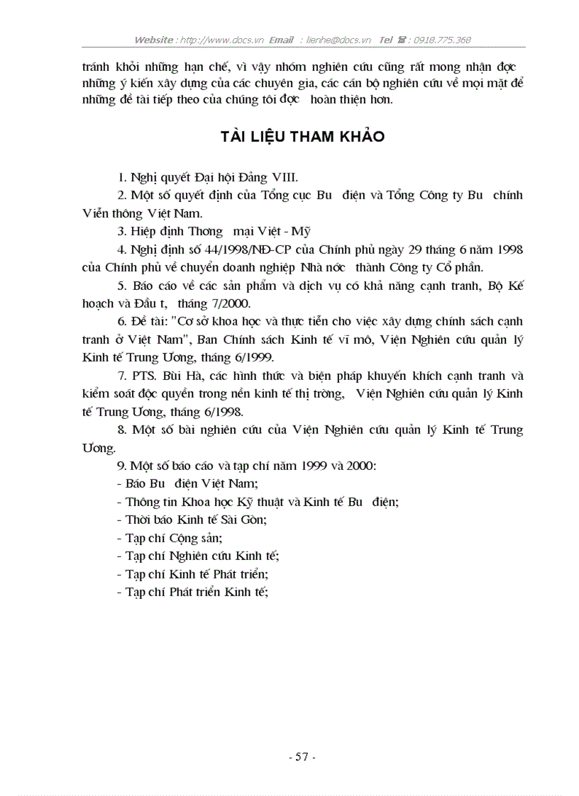 image for page 1số giải pháp nhằm nâng cao năng lực cạnh tranh của Tổng C ty Bưu chính Viễn thông VN