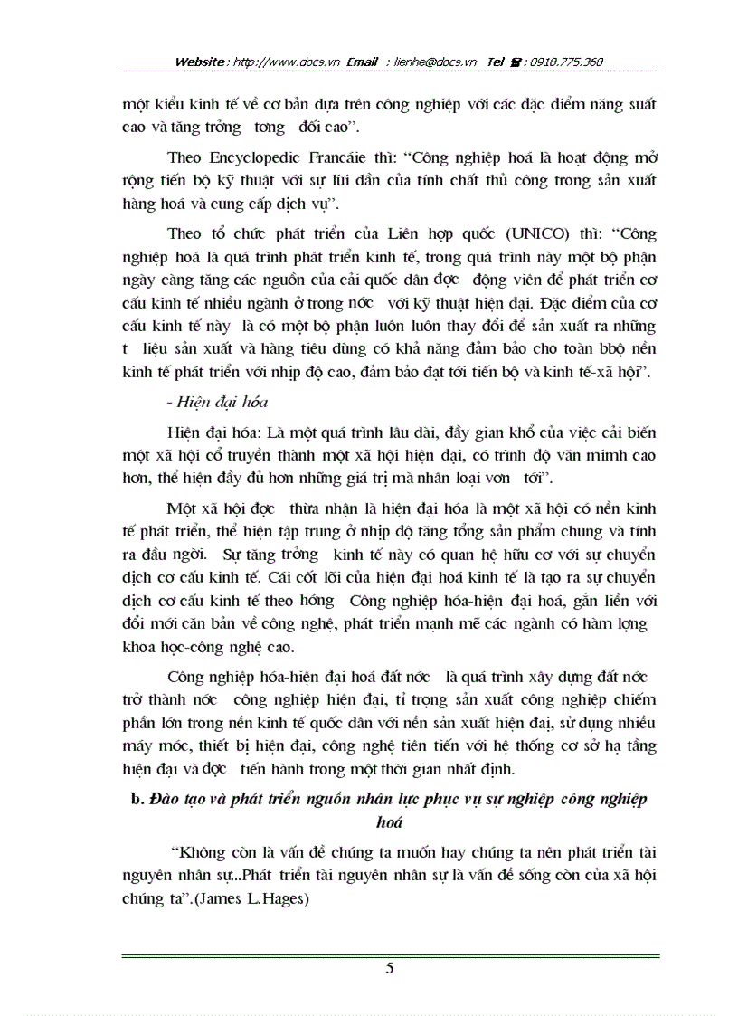 image for page Đào tạo và phát triển nguồn nhân lực đáp ứng yêu cầu Công nghiệp hoá hiện đại hoá đất nước