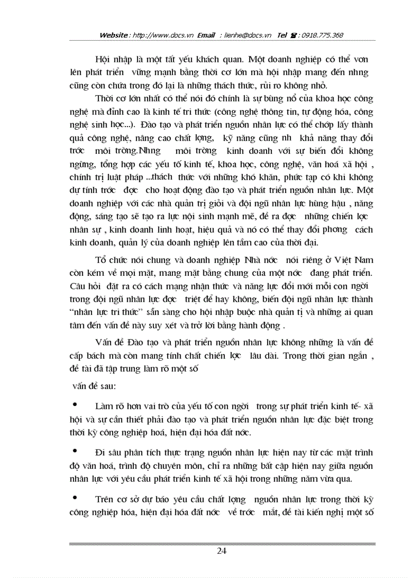 image for page Đào tạo và phát triển nguồn nhân lực đáp ứng yêu cầu Công nghiệp hoá hiện đại hoá đất nước