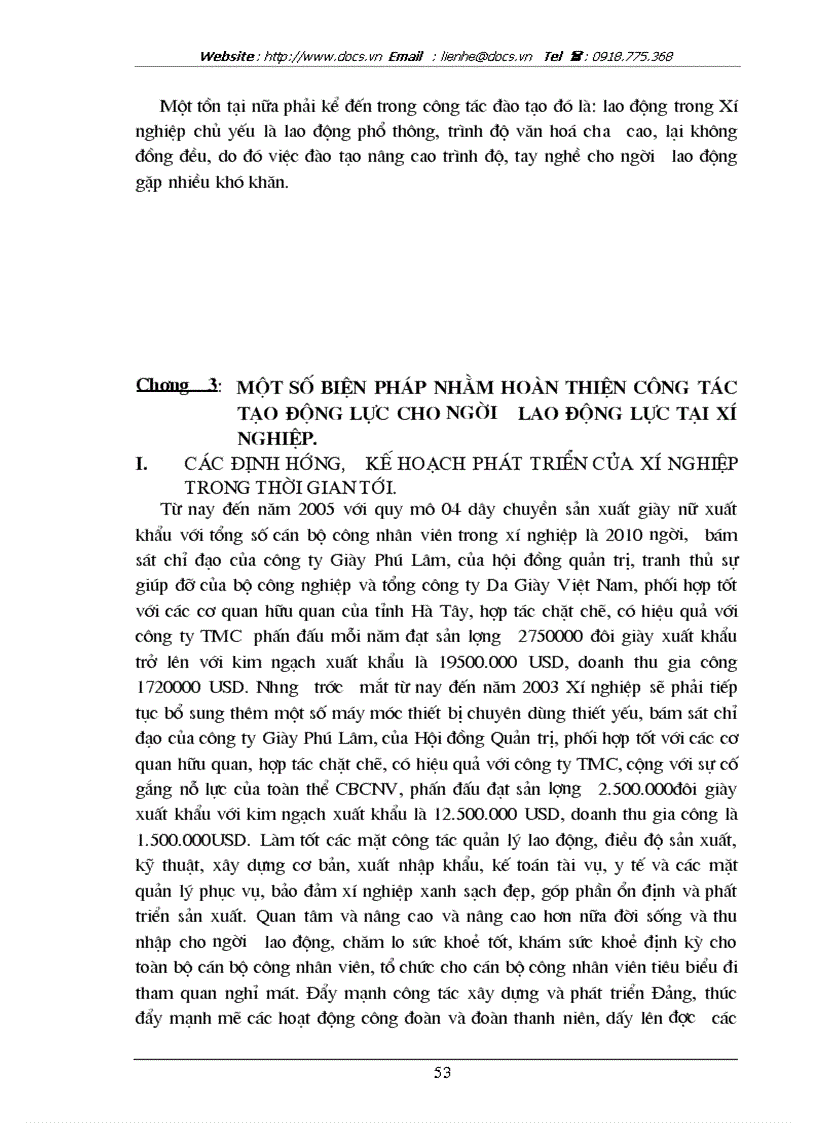 image for page Một số biện pháp nhằm hoàn thiện công tác tạo động lực cho nguời lao động tại Xí nghiệp Giày Phú Hà