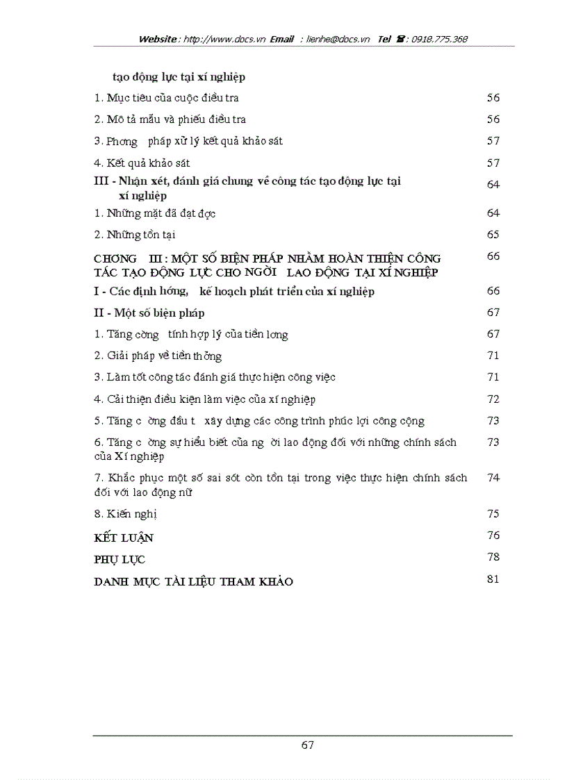 image for page Một số biện pháp nhằm hoàn thiện công tác tạo động lực cho nguời lao động tại Xí nghiệp Giày Phú Hà
