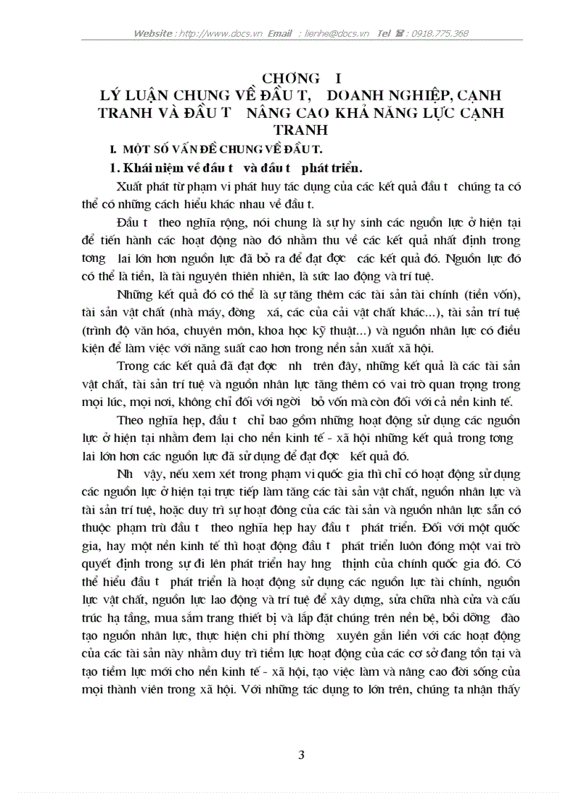 image for page Đầu tư nâng cao năng lực cạnh tranh trong lĩnh vực XDCB của C ty CP tài chính phát triển doanh nghiệp FBS