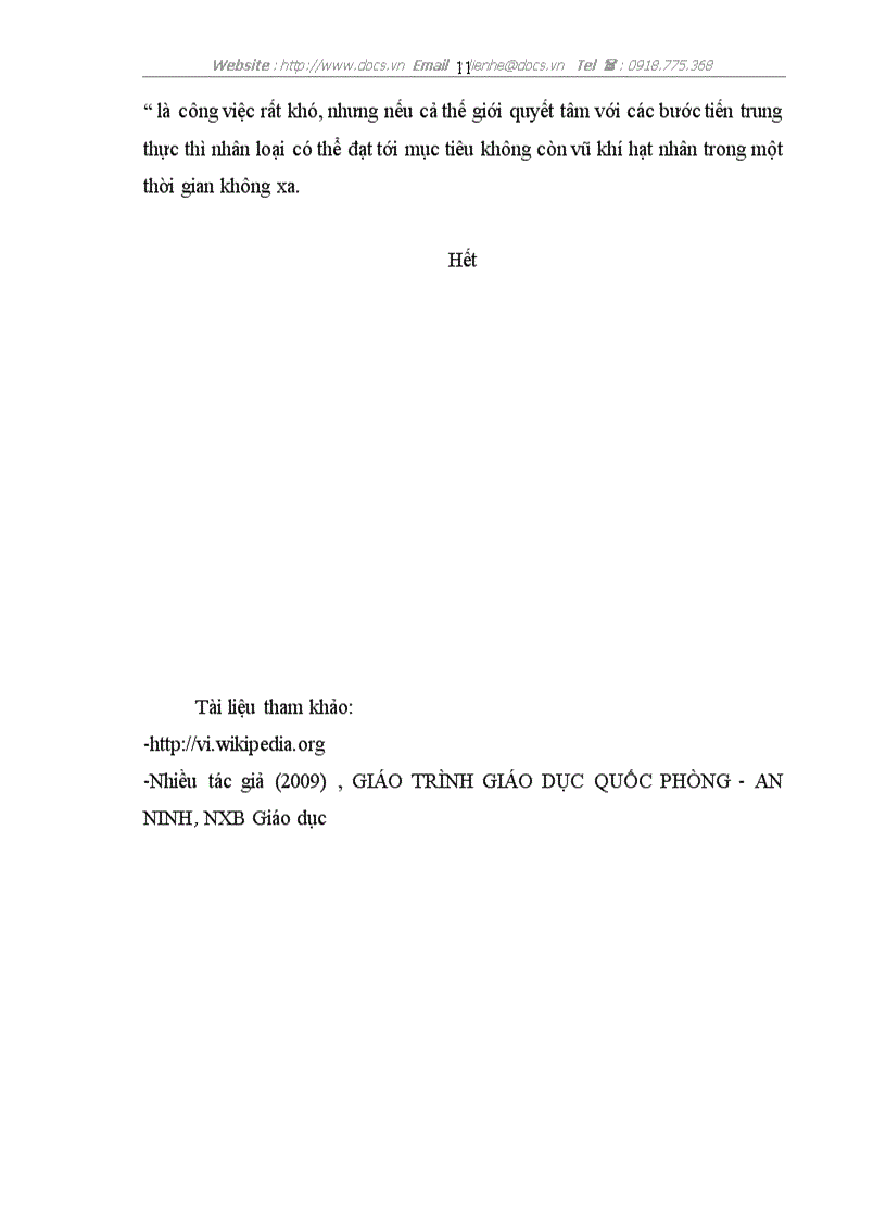 image for page Phân tích đặc điểm tác hại và các nhân tố sát thương phá hoại của vũ khí hạt nhân