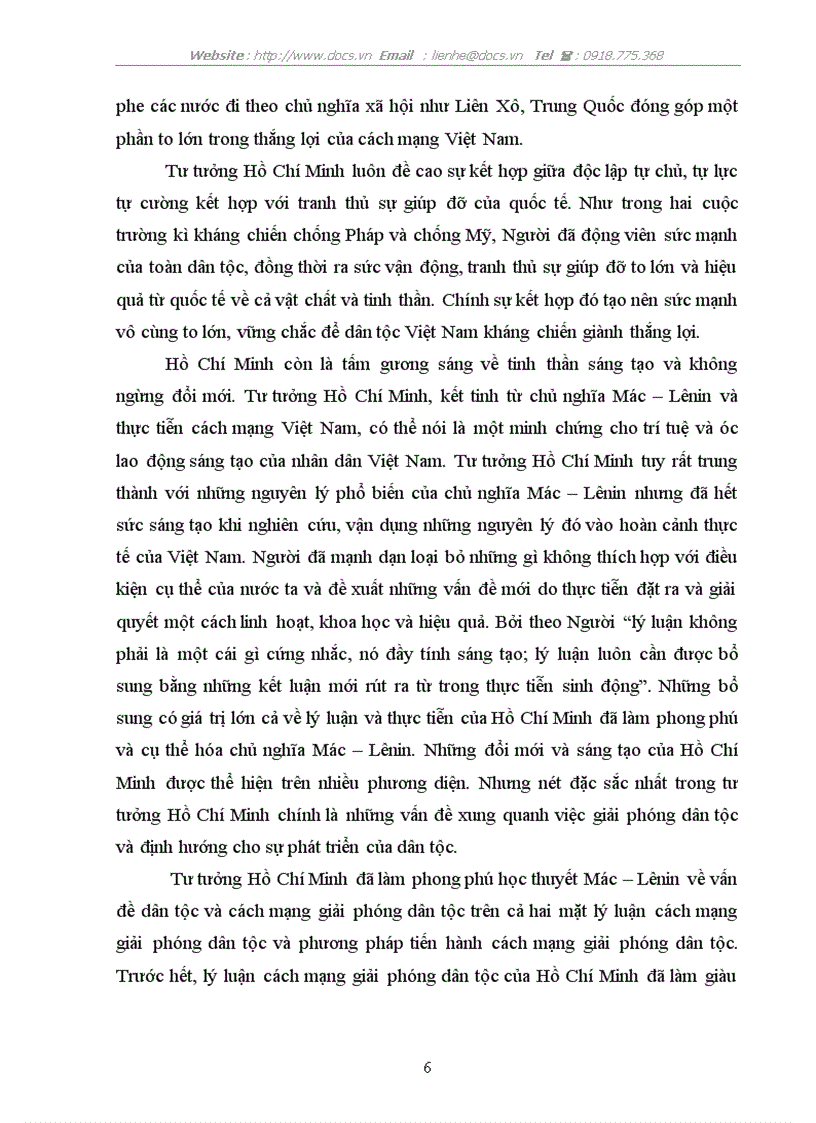 image for page Người là hiện thân sáng chói của tư tưởng độc lập tự chủ tự lực tự cường đổi mới và sáng tạo Hãy phân tích và chứng minh nhận định trên