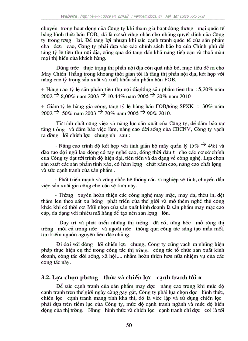 image for page 1số biện pháp nhằm nâng cao sức cạnh tranh của sản phẩm C ty May Chiến Thắng trên thị trường quốc tế