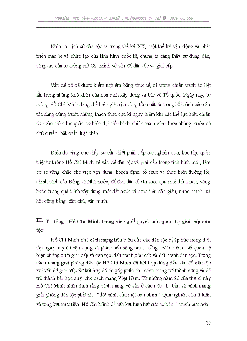 image for page Mô i quan hê biê n chư ng giư a vâ n đê dân tô c va giai câ p trong tư tươ ng Hô Chi Minh