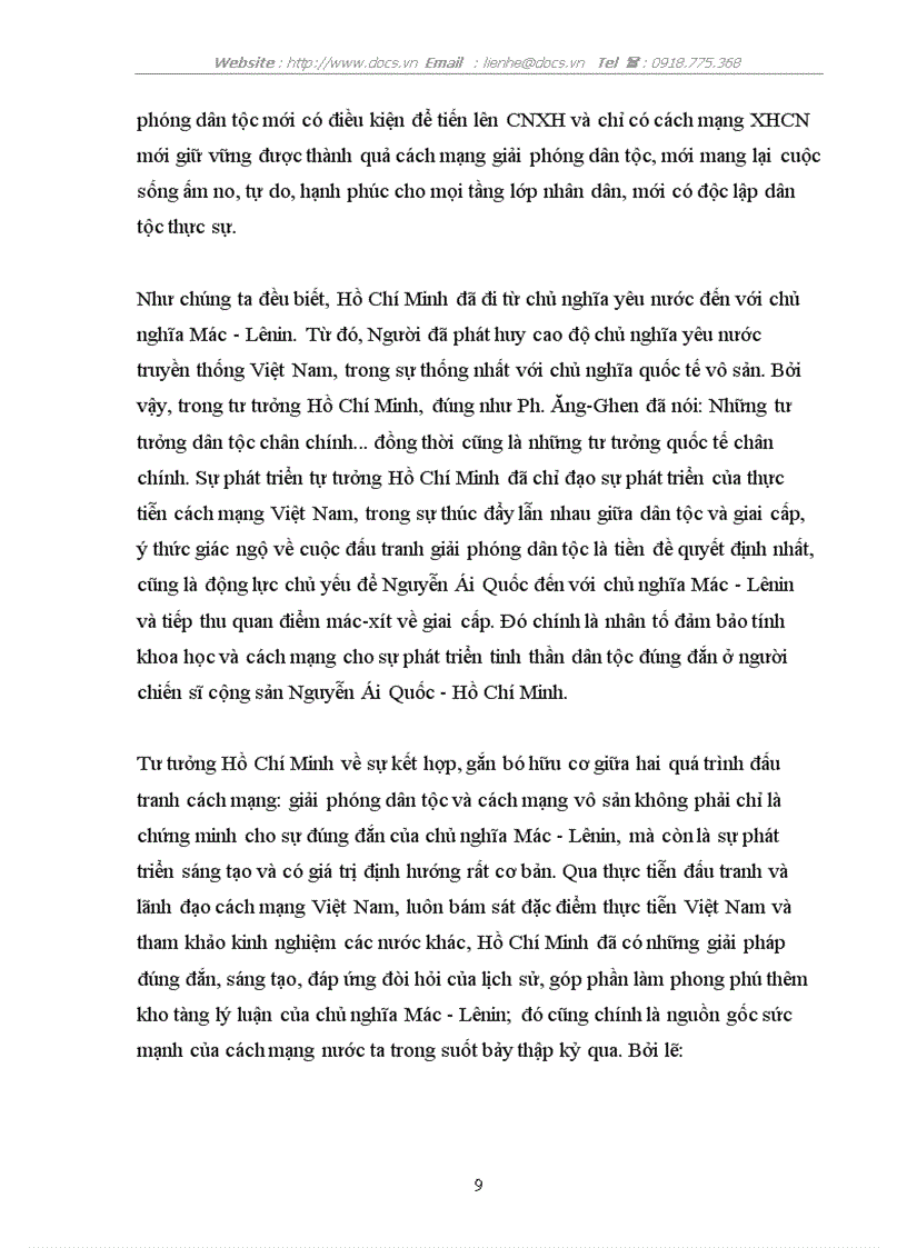 image for page Sự đúng đắn sáng tạo của tư tưởng Hồ Chí Minh về vấn đề dân tộc và giai cấp