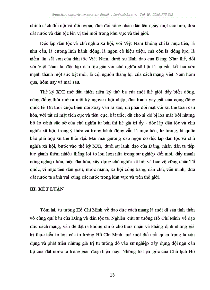 image for page Độc lập dân tộc gắn liền với cnxh là sợi chỉ đỏ xuyên suốt và bao trùm trong di sản tư tưởng Hồ Chí Minh