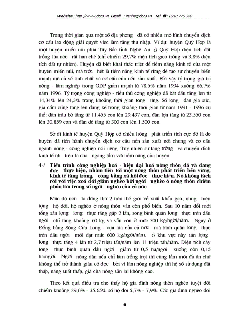 image for page Mục lục lời nói đầu 1 chương i Những vấn đề cơ bản về việc làm và ảnh hưởng của việc làm ở nông thôn tới phát triển kinh tế xã hội nước ta