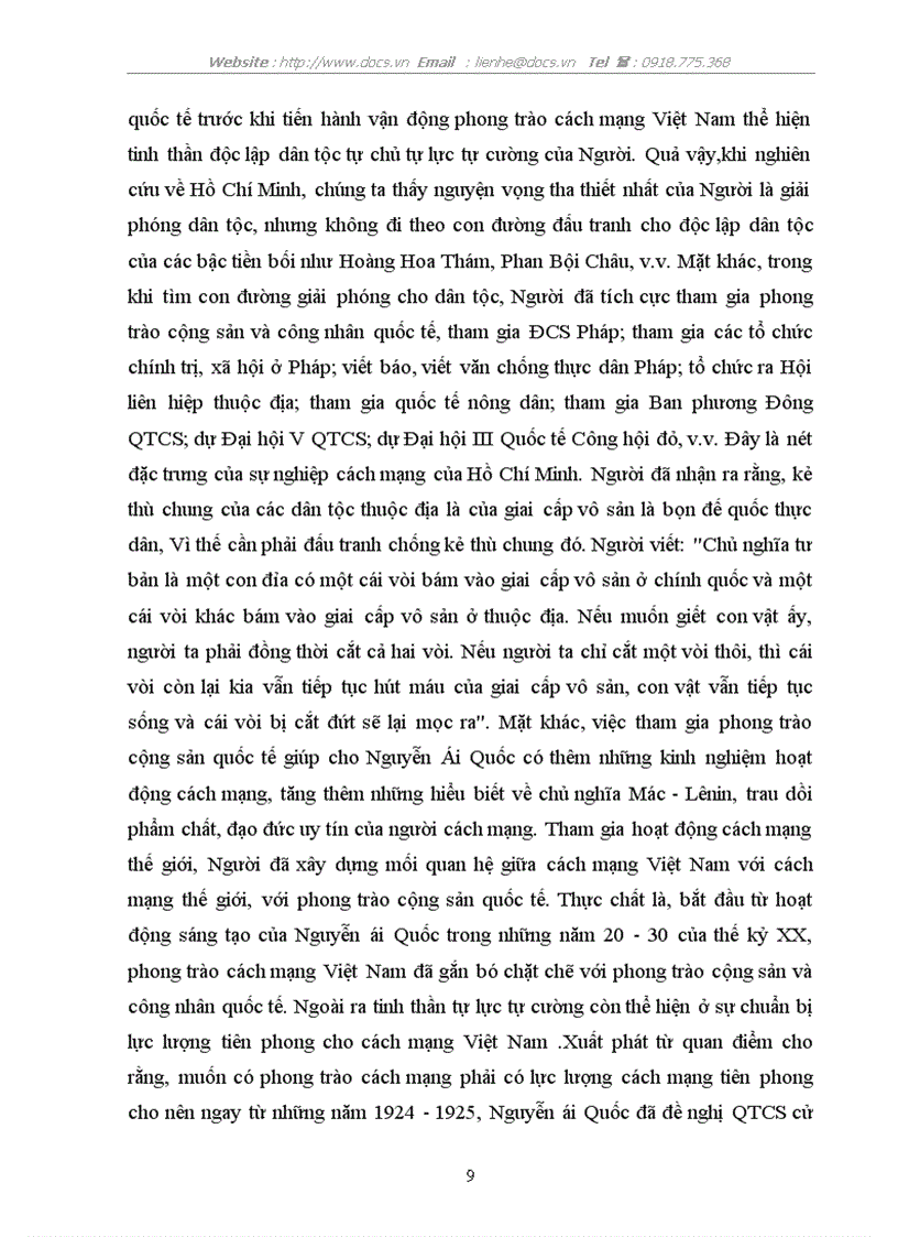 image for page Ngươ i la hiê n thân sa ng cho i cu a tư tươ ng đô c lâ p gă n liê n vơ i Cnxh la mâ u mư c cu a tinh thâ n đô c lâ p tư chu tư cường