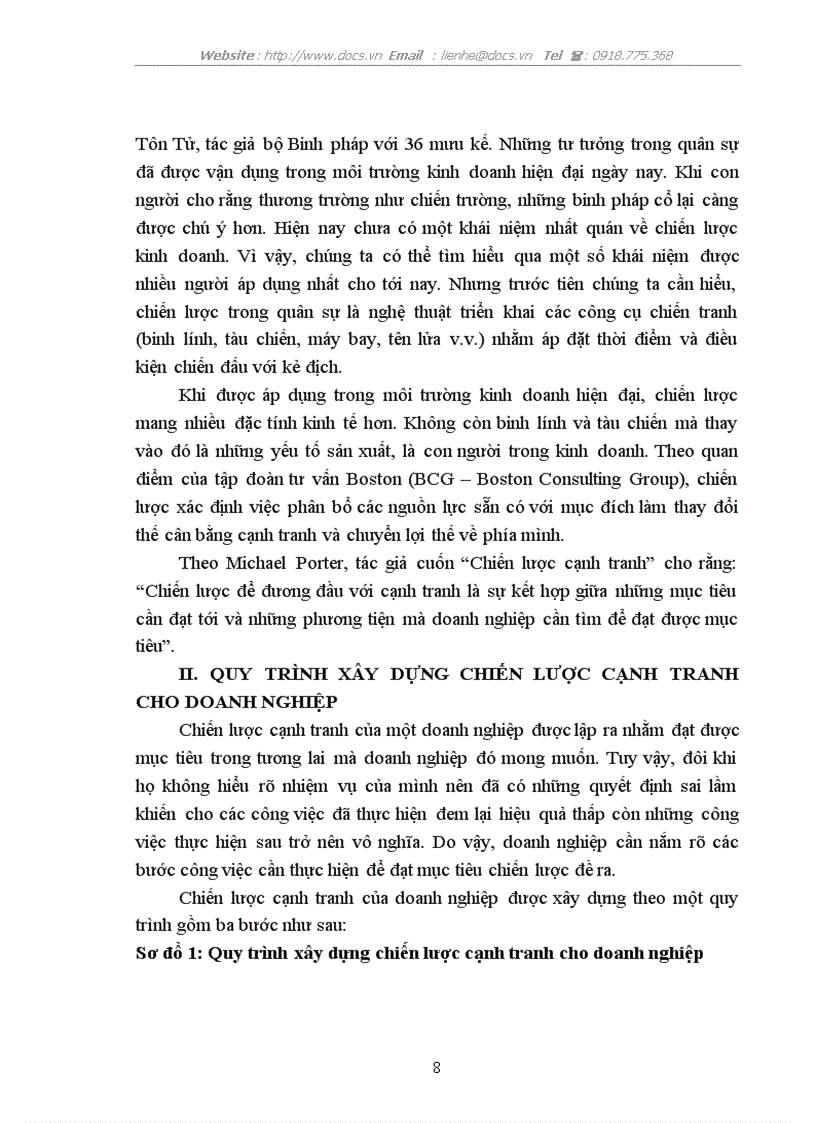 image for page Chiến lược cạnh tranh trên thị trường nội địa của C ty CP May 10