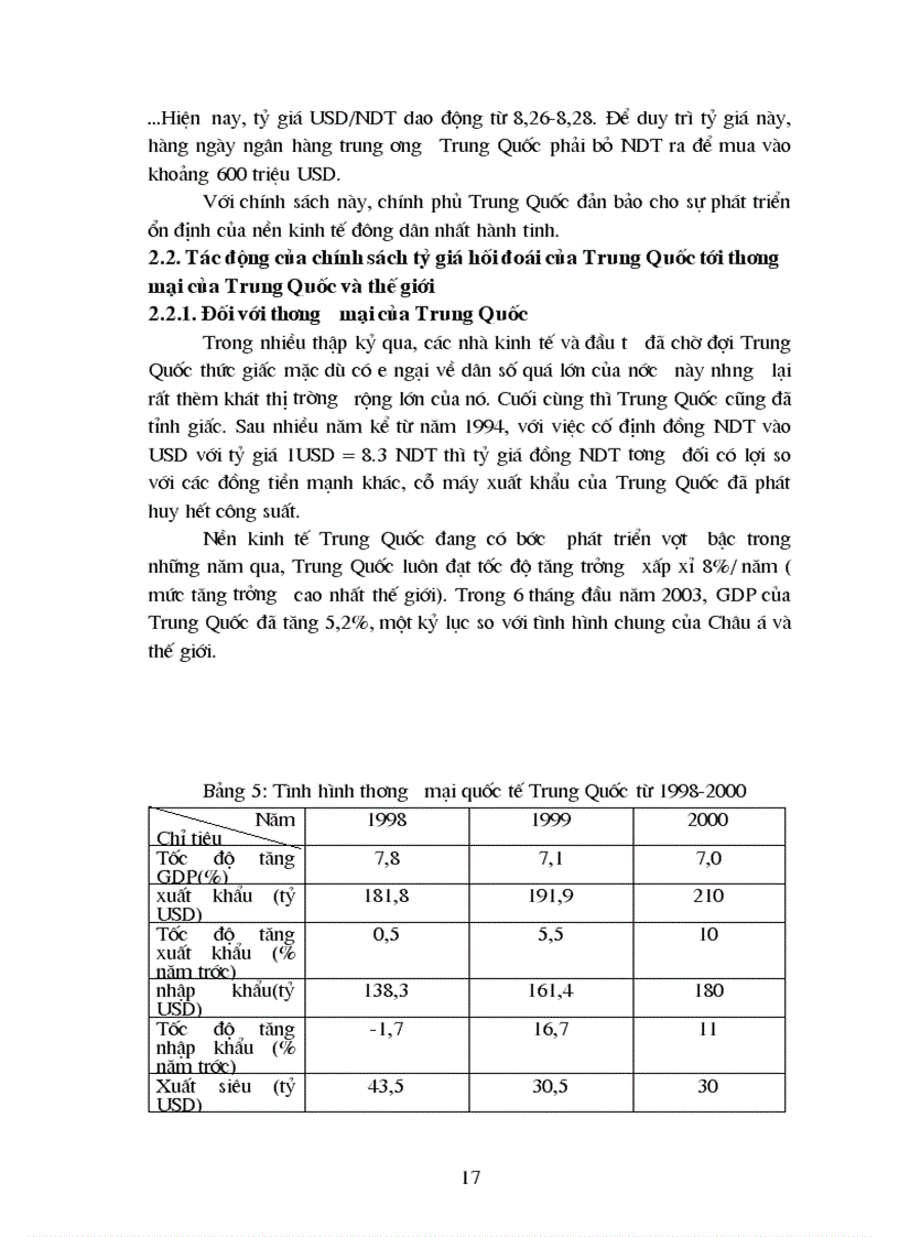 image for page Chính sách tỷ giá của Trung Quốc tác động của nó đến thương mại Trung Quốc thương mại thế giới