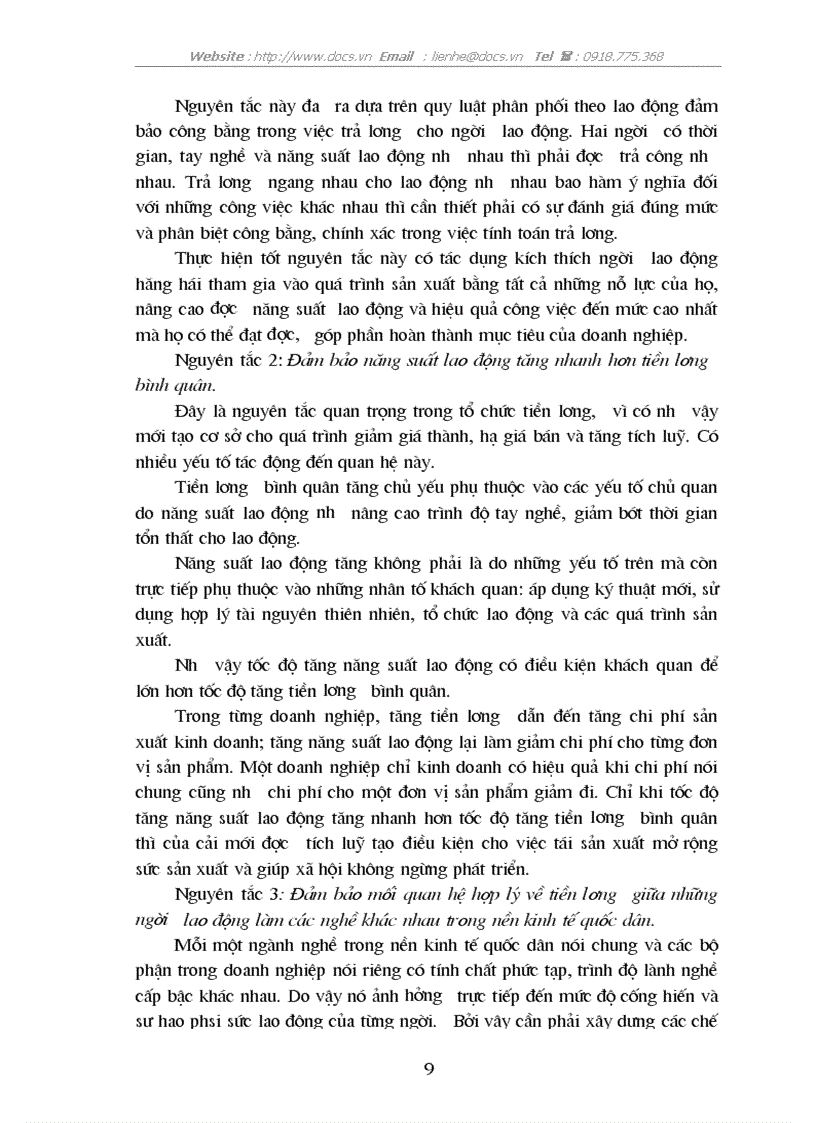 image for page Hoàn thiện các hình thức trả lương tại Công ty dệt Minh Khai Hà Nội