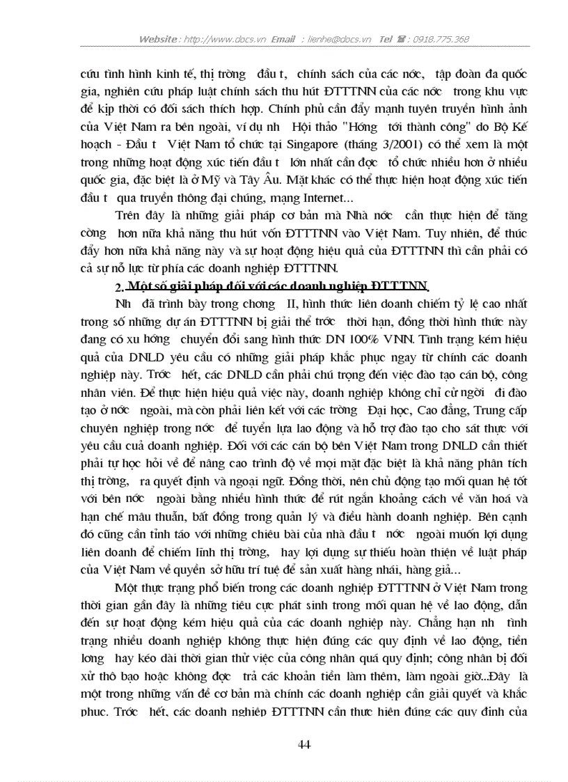 image for page ĐTTTNN ở Việt Nam giai đoạn 1996 2001 thực trạng và giải phá