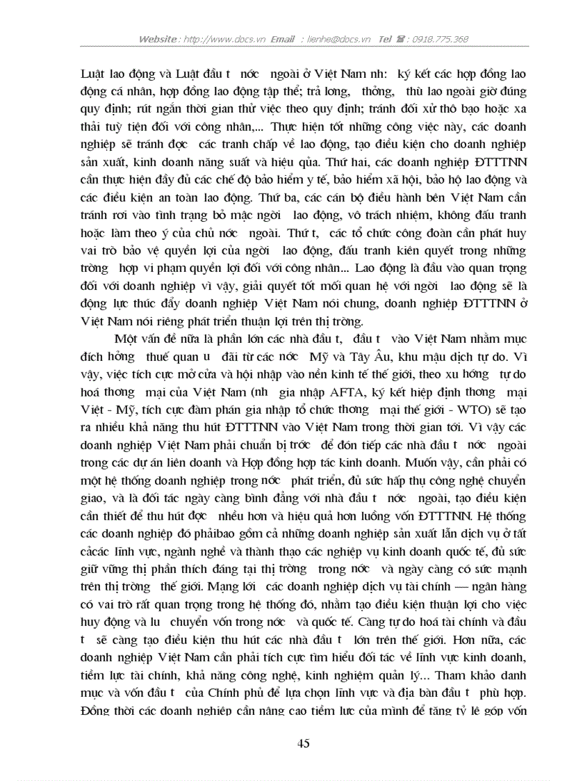 image for page ĐTTTNN ở Việt Nam giai đoạn 1996 2001 thực trạng và giải phá