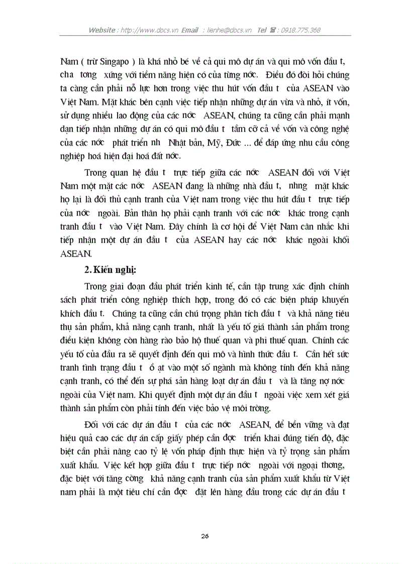 image for page FDI của các nước ASEAN vào VN thực trạng triển vọng