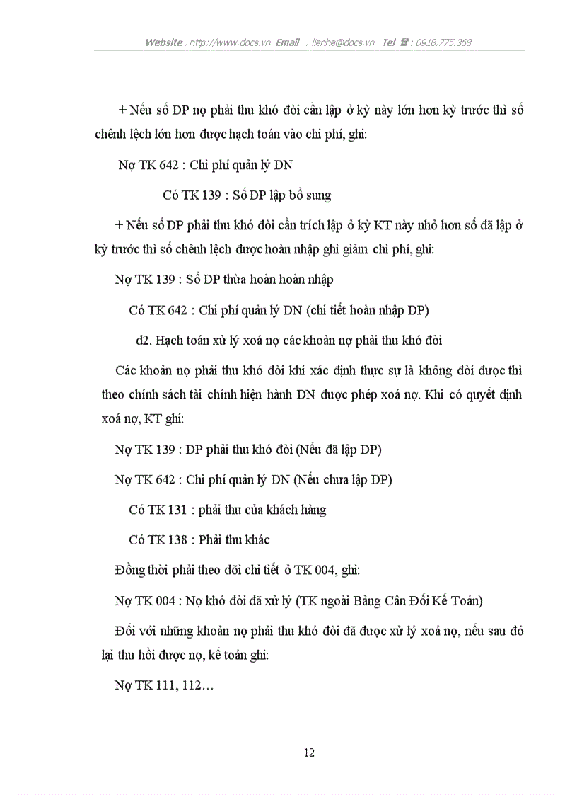 image for page Bàn về chế độ hạch toán chi phí dự phòng